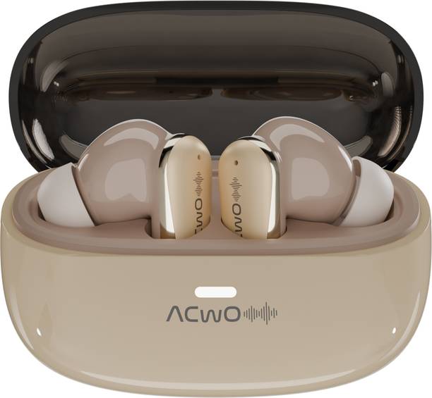 ACwO DwOTS 757 ANC 32 dB, 40H Playtime, 10mm Drivers, Low Latency, Fast Charge Bluetooth
