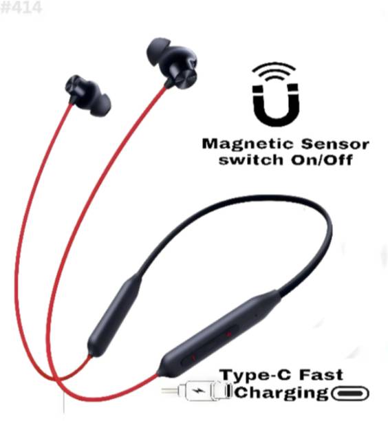 GDS Z2 Bullets Wireless with Fast Charge, 77 Hrs Batery Life, Earphones with mic_DFW Bluetooth & Wired