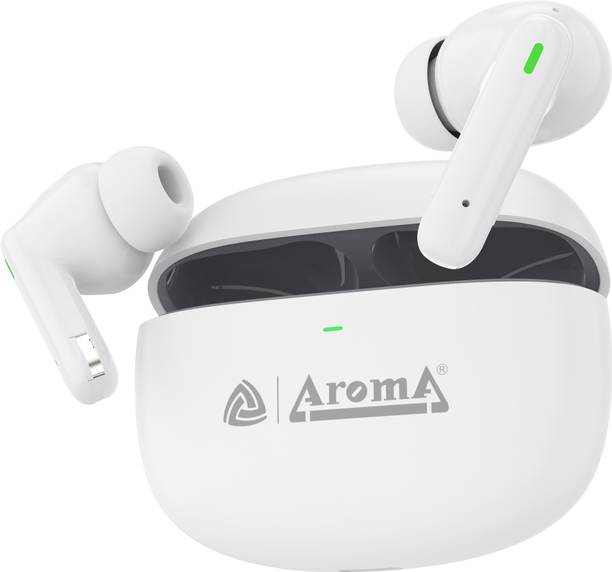 Aroma NB126 Royal Pro Upto 60 H Playtime*, ENC with Immersive Audio, Dual Pairing Bluetooth