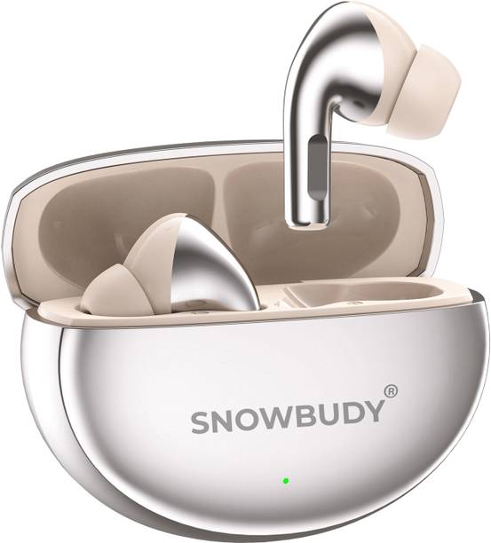 snowbudy Nord 4Pro True Wireless Earbuds with Dual Mic & AI Crystal Clear Call-9 Bluetooth Gaming
