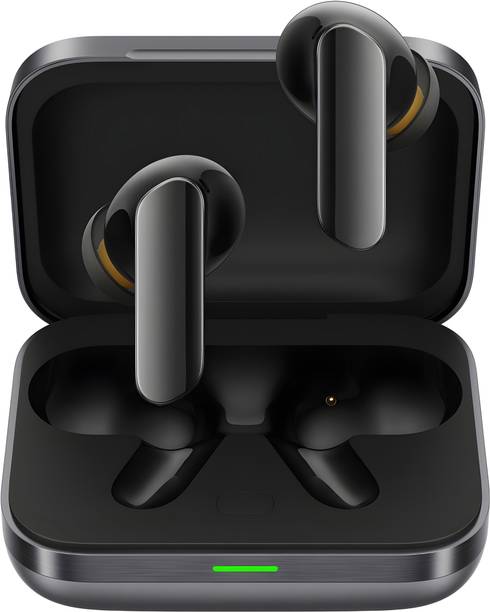 Raxiox Buds AR-7 with 60Hrs Payback Music, with 52bB ENC & 12.2mm Drivers & IP55 (BK10) Bluetooth