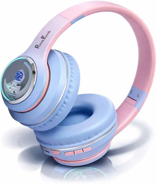 PunnkFunnk Super Astro Beast Mode Bluetooth Headset with 70 Hours Playback 40ms Low Latency Bluetooth & Wired