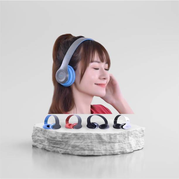 AIZINA Foldable Bluetooth Headphones with Galaxy Bass Expansion_PZ Bluetooth & Wired