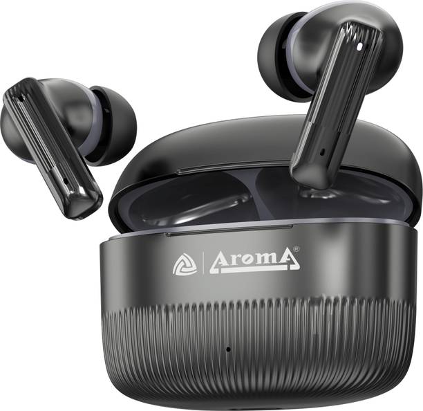 Aroma TWS25 Upto 50Hr Playtime*, Dual Paring, BT V5.3, Fast Charging, Heavy Bass Bluetooth