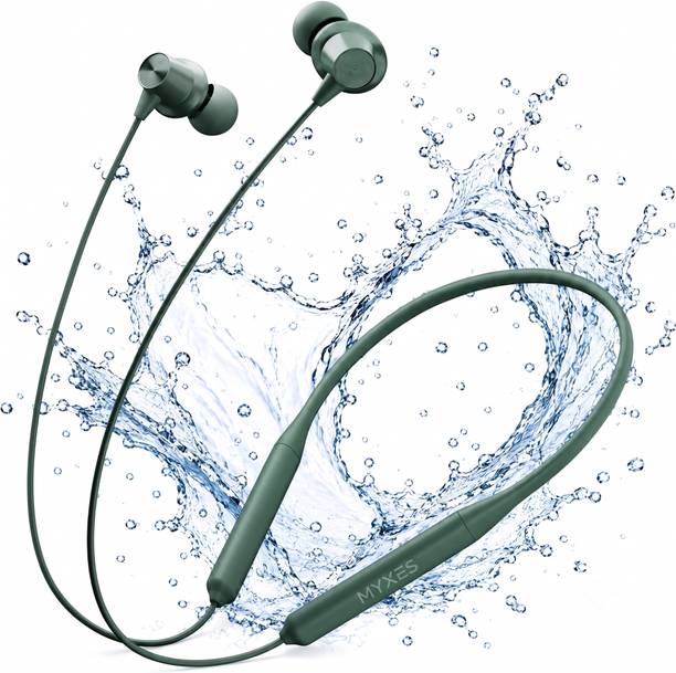 myxes Bluetooth M60 Neckband with 50H Playtime & Dual Pairing Bluetooth