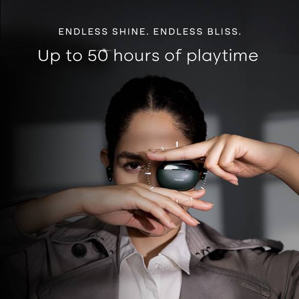 Noise Buds Verve 2 with 50Hr Playtime, ENC, Quad Mic & Ultra low latency Bluetooth  (Forest Green, True Wireless)