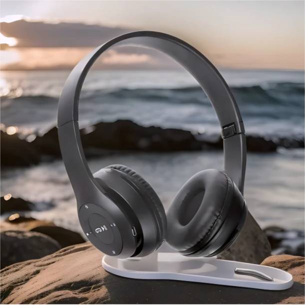 TWS Sports Edition Wireless Headphones with Mic & SD Card Slot_9H Bluetooth & Wired