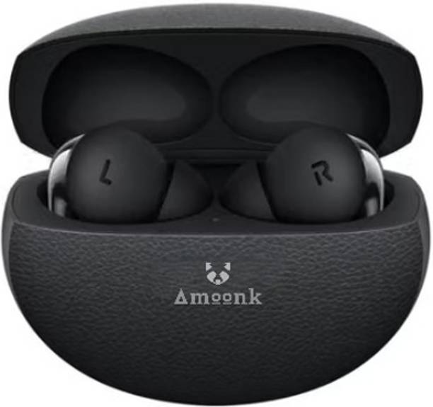 Amoonk BUDS PRO 3 Compact Bluetooth Earbuds with Mic | TWS Earphones | Everyday Use Bluetooth