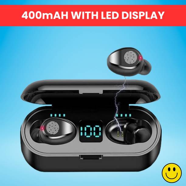 FRONY F9 Bluetooth Wireless Earbuds With Multi Touch Control and HD Sound QualityB80 Bluetooth