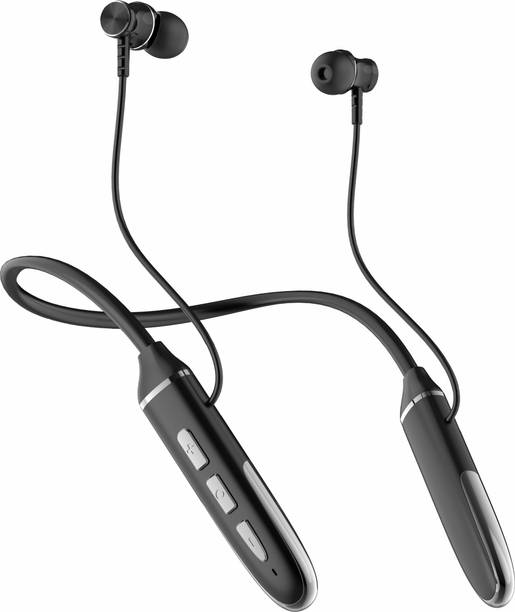 Boom JINN Bluetooth Neckband – Up to 60 Hours Playtime | ANC | Fast Charging | IPX8 Bluetooth