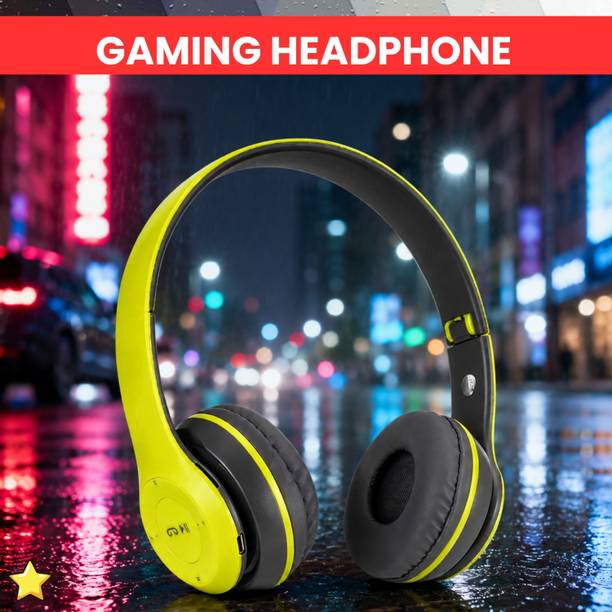 GUGGU Wireless Bluetooth Headphones, Over-Ear Stereo Headset With Soft CushionsWL458 Bluetooth