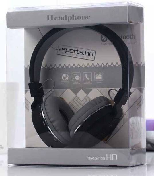 Techobucks 3D Bass Foldable Wireless Gaming Headphone with mic Bluetooth