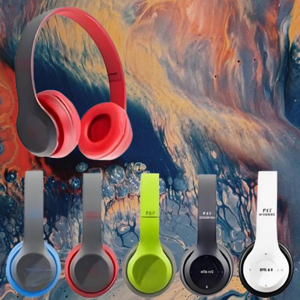 BEXCEL P47 Wireless Bluetooth Headphones II9jjh Bluetooth & Wired