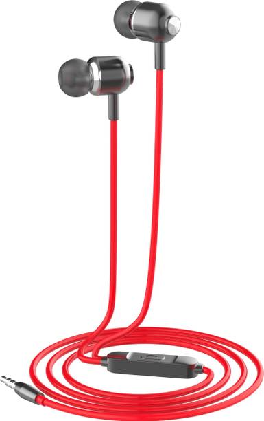Jhs Wired Earphone In-Ear 3.5mm Sport with Bass Phone Wire Stereo Headset Mic Music Wired