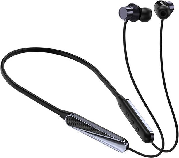 Raxiox Dynamic MAGNETIC POWER OFF/ON 100Hr Bluetooth Neckband Fast Charging, Ai ENC-8 Bluetooth