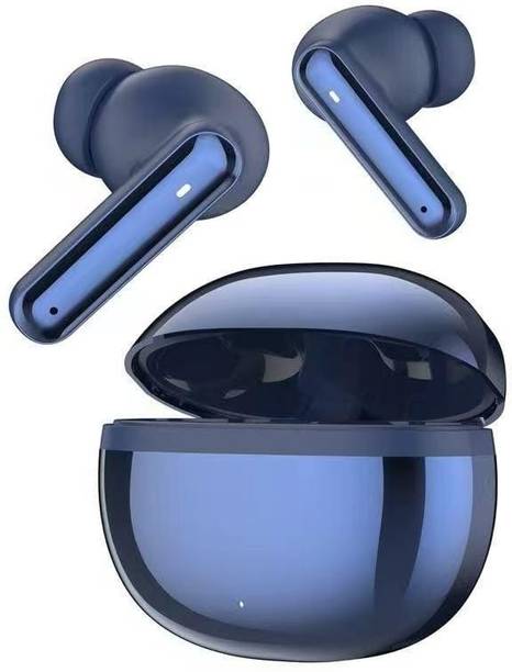 JAZX Airdops Apex TWS Earbuds with 45 HRS Playtime,(50ms Low Latency), Bluetooth v5.3 Bluetooth