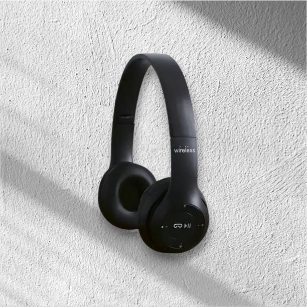 AIZINA HD Sound Headphones with Mic & SD Card, Long Battery Duration_SC Bluetooth & Wired