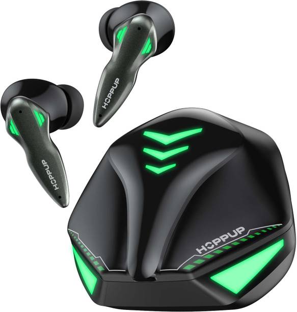 HOPPUP Predator Xo2 Gaming Earbuds with 35MS Low Latency, 13MM DRIVERS & 60H PlayTime Bluetooth