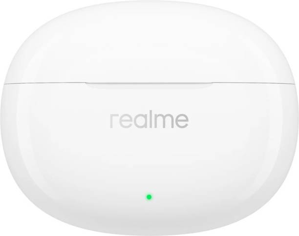 Mozahidul Telecom Realme Buds T110 (RMA2306) with AI ENC for calls, 38 hours of Playback Bluetooth