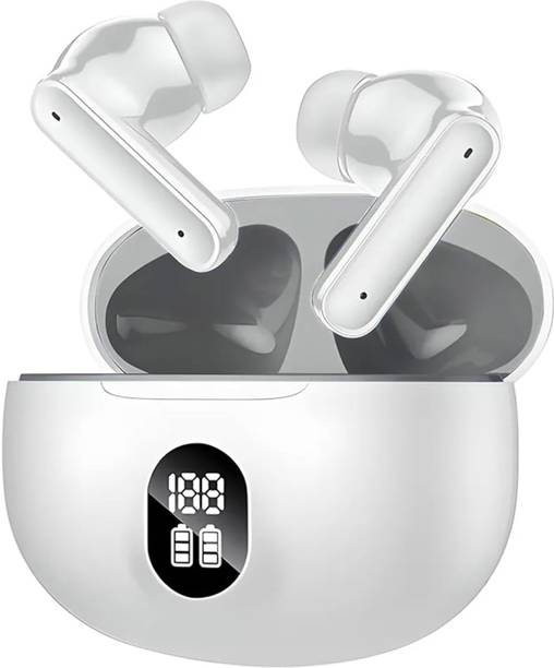 snowbudy SB-895 with 25dB ANC,12.4mm Dynamic Bass Drivers,48Hr Playback, BT5.4, IP55-17 Bluetooth Gaming