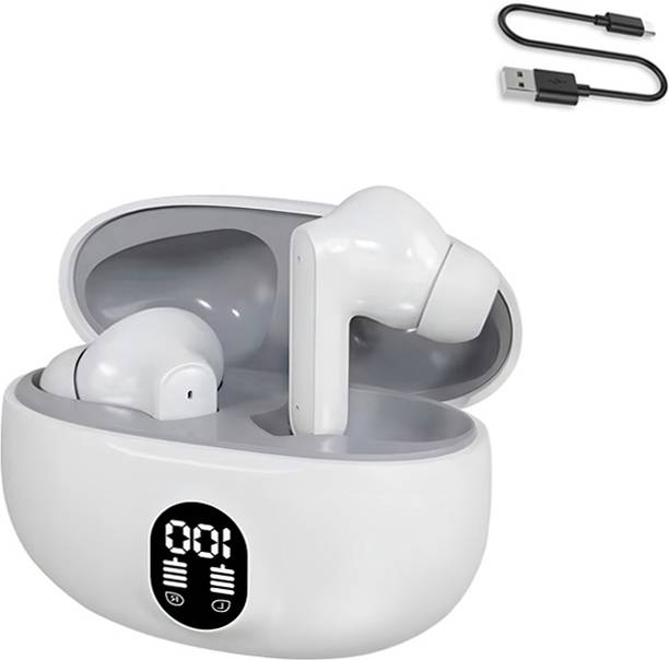 snowbudy Bluetooth Wireless Earphones, 2025 In Earbuds Airpods, 48H Playtime Buds-1 Bluetooth Gaming
