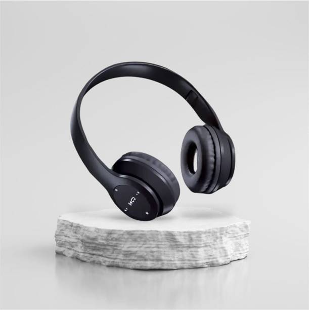 GOOD FUN Gaming Wireless Headset with Deep Strong Bass & Around-Ear Fit_ZT Bluetooth & Wired