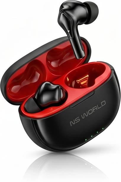 NS WORLD Thar-AI TWS Wireless earbuds StrongBass|Touch Controls|ClearCalling Mic|FastPair Bluetooth