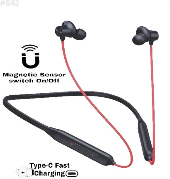 URBANHUDA Dual Driver Neckband Headphone 65Hrs Bluetooth Wireless Earphones_RZV Bluetooth & Wired