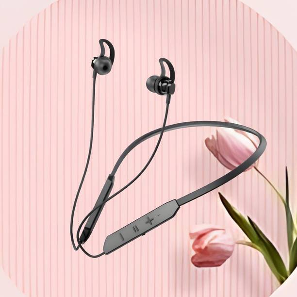 Clairbell Bluetooth Headset Neckband with mic BT-Max 30H Playtime & Calling VibrationQ223 Bluetooth