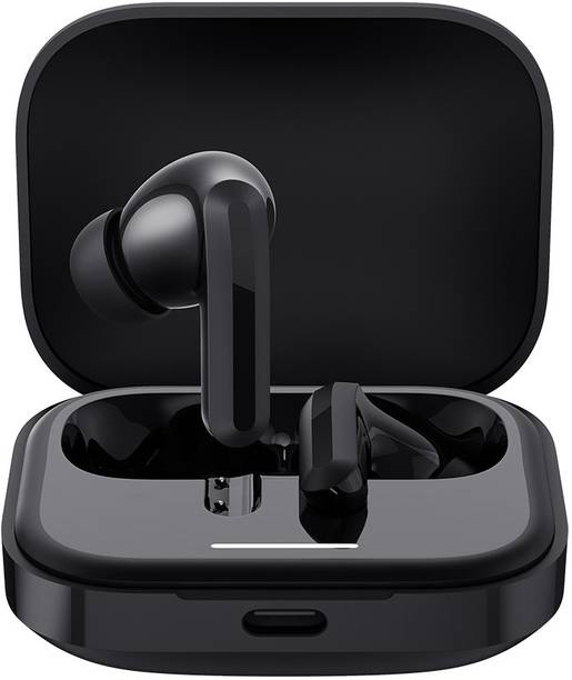 Mi Buds 5 with 46dB Hybrid ANC earbuds, Quad-Mic AI ENC , Dual Device Connection Bluetooth