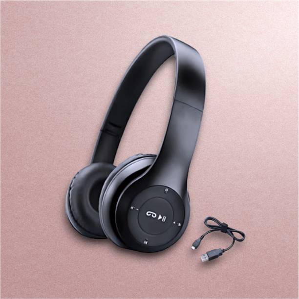 GDS Wireless Collapsible Headphones with Integrated Bass_Y4 Bluetooth & Wired