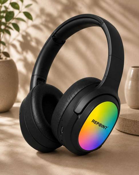 REPOINT Premium Wireless Headphones with Deep Bass Stereo Sound, Foldable Design Bluetooth