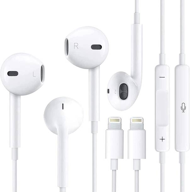 Muvit Original wired Earphone Headphone With Lightning Connector For iOS Device Wired