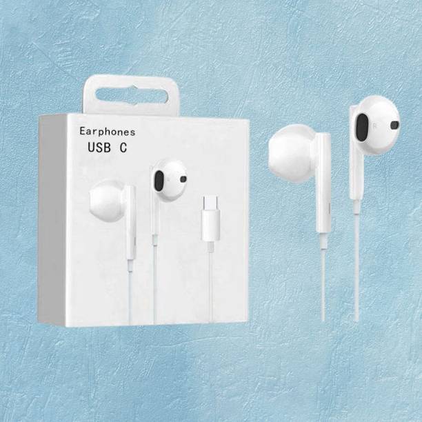 AJM Wired In Ear Type C Earphones Smooth Sound and Strong Bass Effect Wired