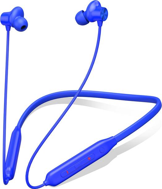 CIHYARD C2 - MAGNETIC POWER OFF/ON 48Hr Playtime Headphone Neckband (Blue15) Bluetooth