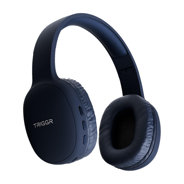 TRIGGR Trinity 1 with 40mm Drivers, Fast Charging, 50H Battery, Rubber Finish, v5.4 Bluetooth