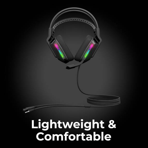 ZEBRONICS New Launch Havoc Premium with Dolby Atmos Subscription Wired Gaming  (Black, On the Ear)