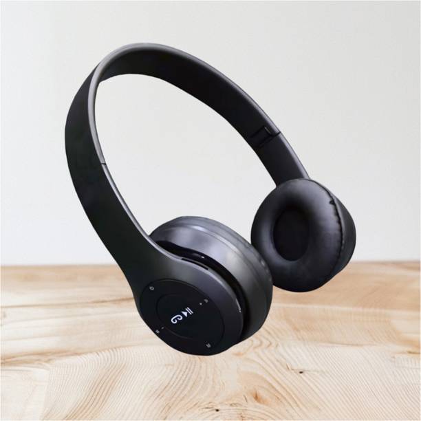 house of common Extended Battery Performance Headphones with Mic & Great Sound_KH Bluetooth & Wired