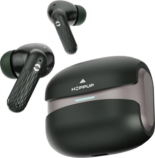 HOPPUP AirDoze Venom Gaming Earbuds with 50H PlayTime, 40MS Low Latency, AI ENC & 5.4v Bluetooth