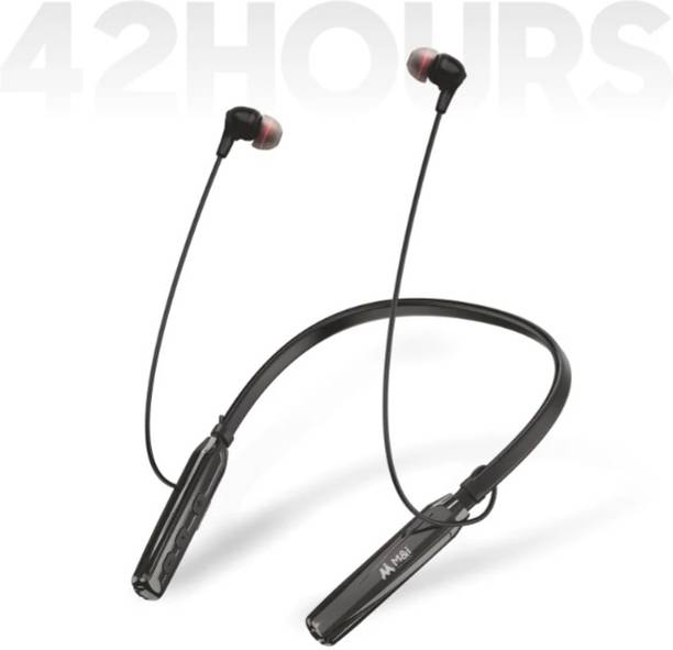 Mi NB-645 Wireless Neckband Bluetooth Headphones, HD Sound, Long Battery Life Bluetooth