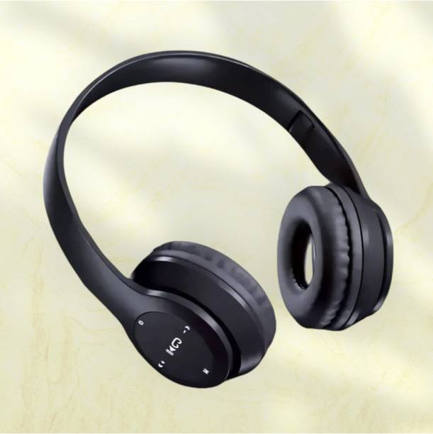 TWS Compact Stereo Headphones with Mic, SD Card & Rechargeable Backup_SF Bluetooth & Wired