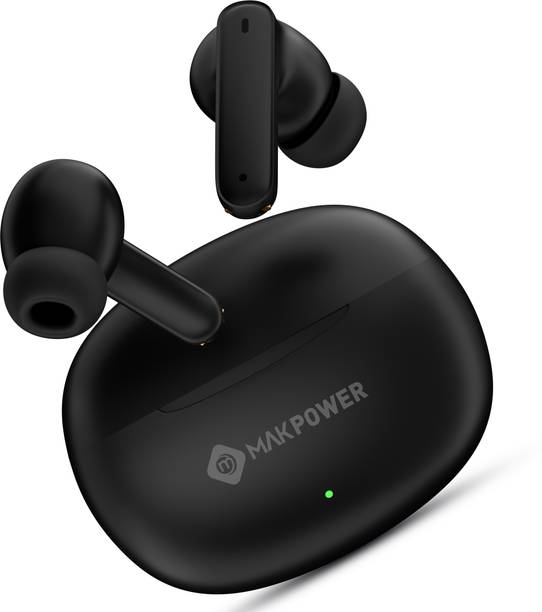 MAK POWER 40H Audio Playtime TWS Earbuds with Powerful Bass and Convenient Touch Controls Bluetooth