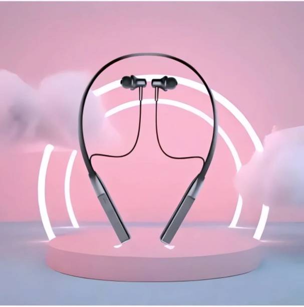 RDE Dynamic Duo: Dual-Driver Neckband, 30 Hours of Rich Audio, Rapid Charge-HF Bluetooth & Wired
