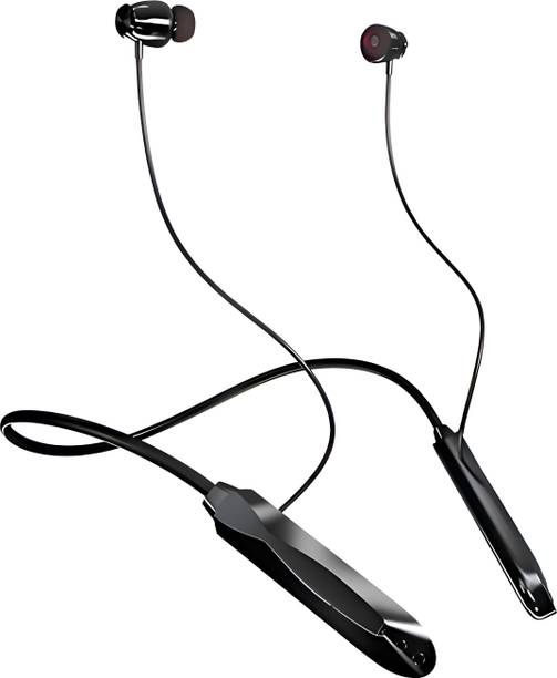 Qexle Aiplus Buds neckband sport Pro Bass Wireless Neckband with Fast Charging Bluetooth