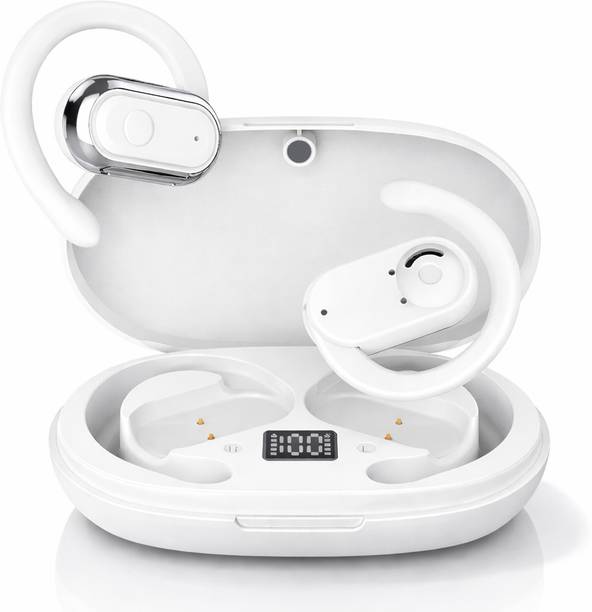 VEHOP W300 OWS Open Ear Wireless Earbuds, ENC Mic for Calls, Designed for Sports, Gym, Bluetooth