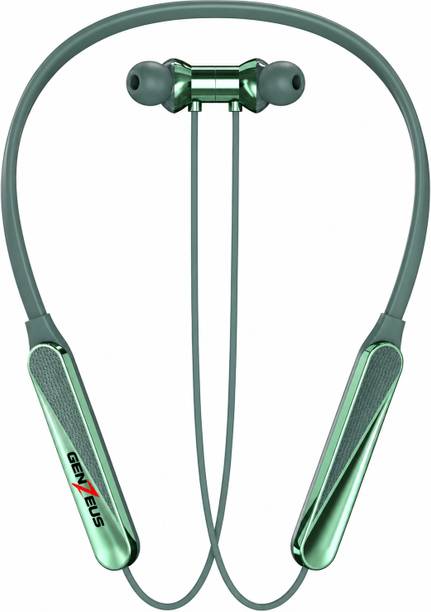 GENZEUS Dynamic Premium Bluetooth Neckband Magnetic On Off High Bass Blutooth Bluetooth