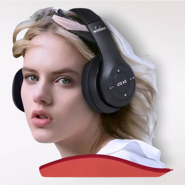 AIZINA Reliable Battery Headphones with Mic & SD Card Playback_ZT Bluetooth & Wired
