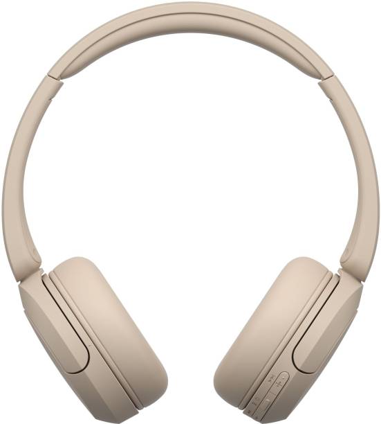 SONY WH-CH520 with 50 Hrs Playtime, DSEE Upscale, Multipoint Connection/Dual Pairing Bluetooth Headset