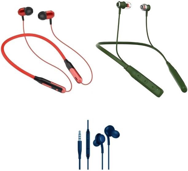 LEVELPLUS Jazz & Bluetooth Music N7 With Akg Neckband Combo 45 Hours Playtime Bluetooth