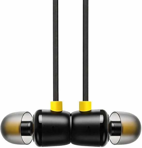 RiVOG Wired Buds 3 Earphones compatible with Real-me : Mic : Inline Remote Wired